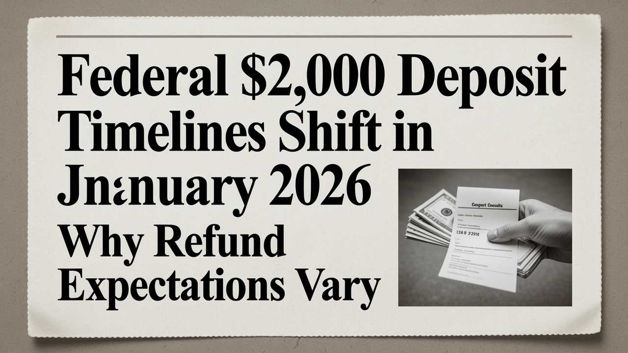 2000 federal deposit timelines shift