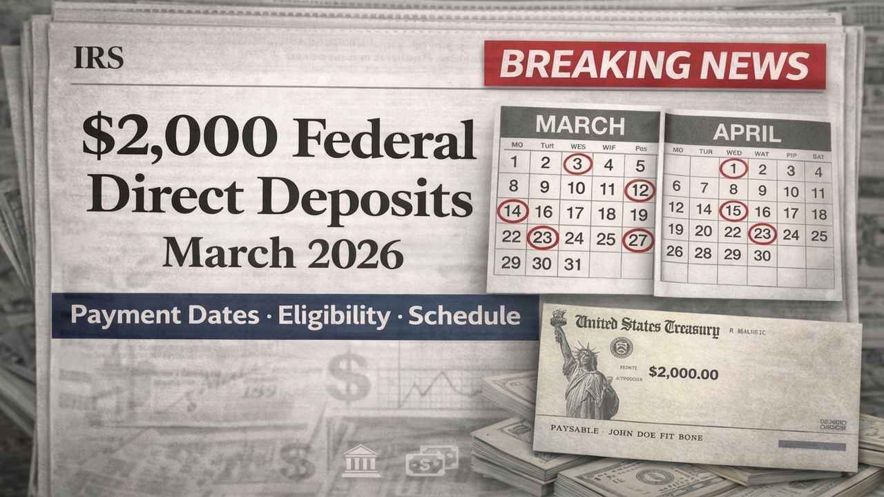 2000 federal direct deposit coming march